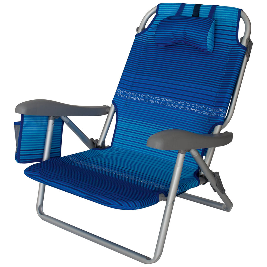 Strandstuhl Perez Beach Recycled, blau