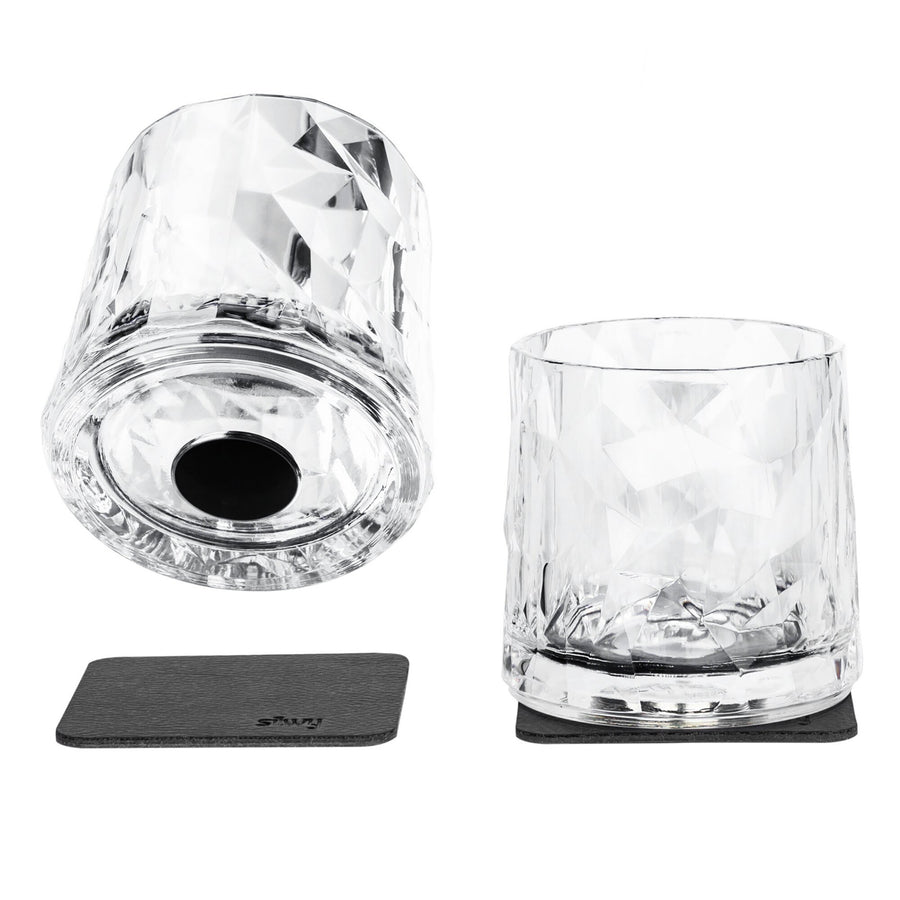 Magnet-Kunststoffgläser, Whisky
