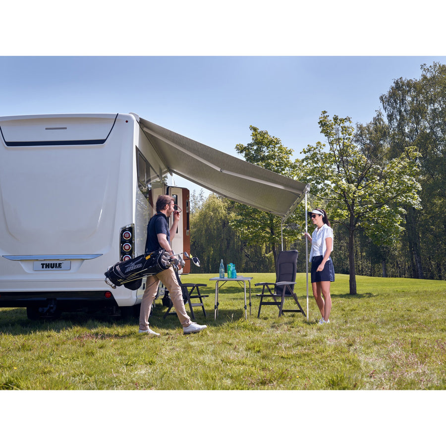 Markise Thule Omnistor 9200, creme-weiß, 6 m, Mystic Grau