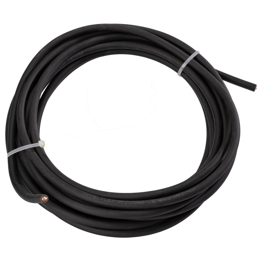 Kabel 25 mm², schwarz