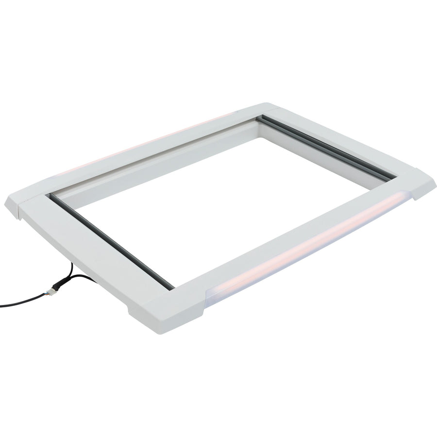 Innenrahmen MPK Dachhauben LED 700 x 500 mm, signalweiß