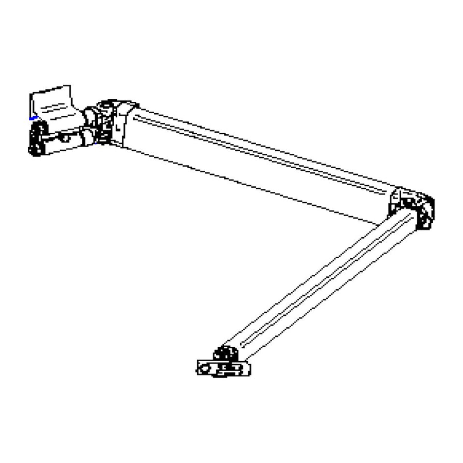 Gelenkarm 2 m links Thule 4200 / TO 4900 2,6 m