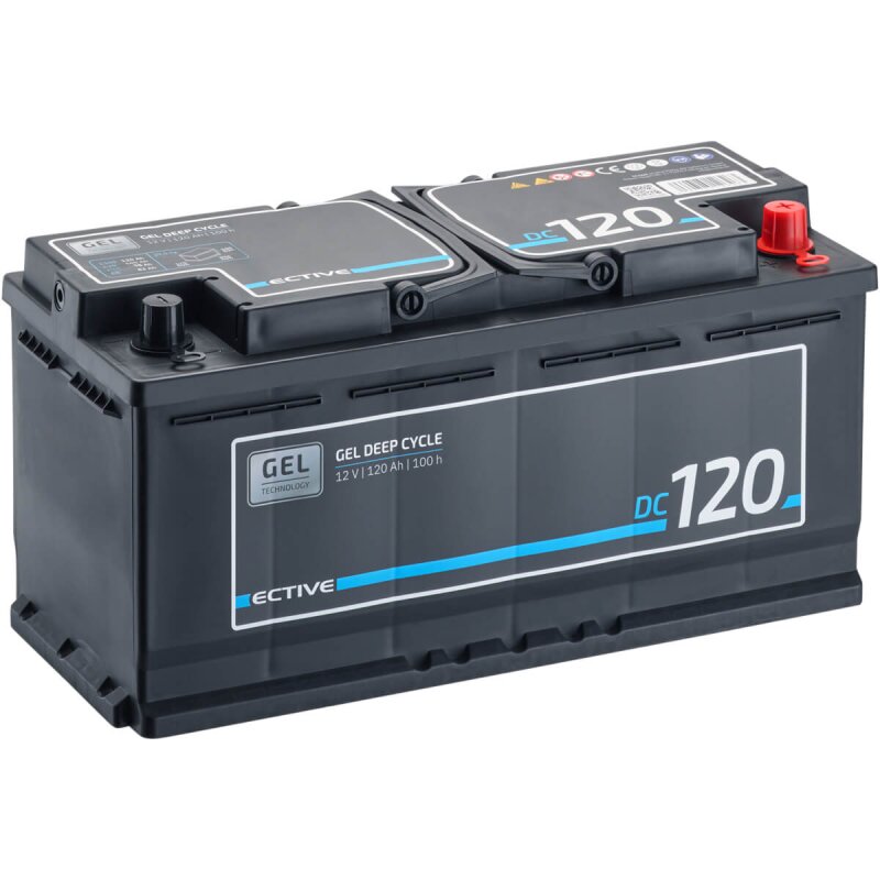 ECTIVE DC 120 Gel Deep Cycle 120Ah Versorgungsbatterie