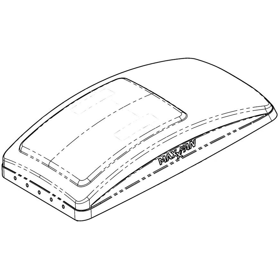 Ersatzhaube weiß für MaxxFan Deluxe