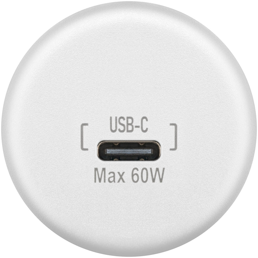 Einbauladegerät USB-C 60 W, weiß