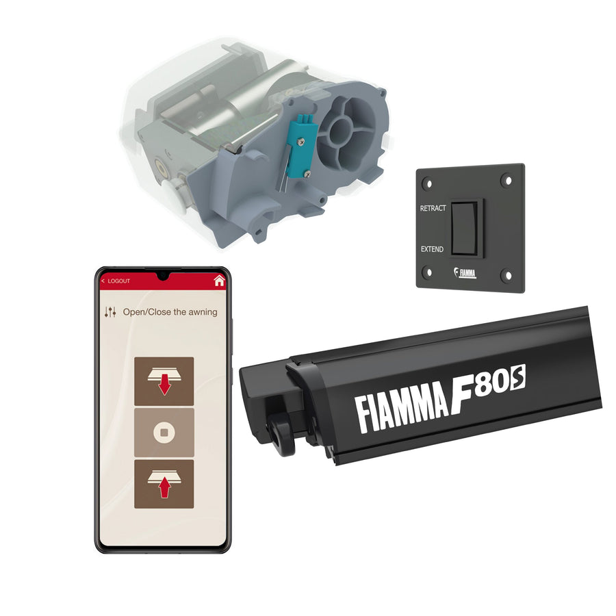Motor Kit Advanced F80s, schwarz
