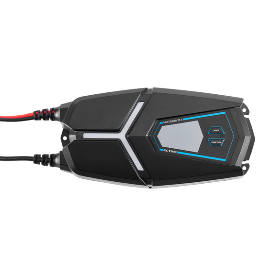ECTIVE Multiload 24s 24A 12/24V 9-Stufen Batterieladegerät mit Netzteilfunktion