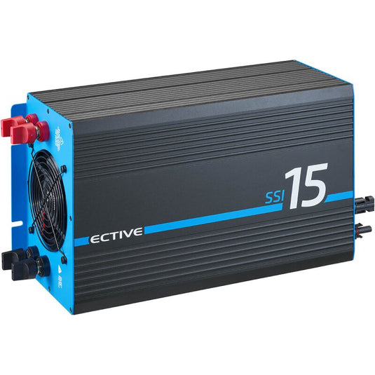 ECTIVE SSI 15 4in1 Sinus-Inverter 1500W/24V Sinus-Wechselrichter mit MPPT-Solarladeregler, Ladegerät und NVS
