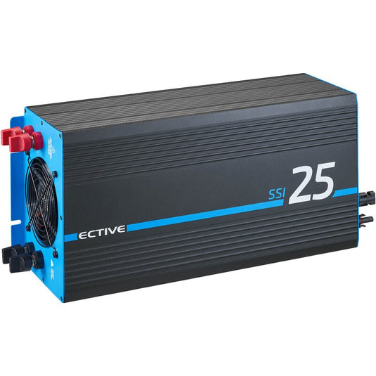 ECTIVE SSI 25 4in1 Sinus-Inverter 2500W/24V Sinus-Wechselrichter mit MPPT-Solarladeregler, Ladegerät und NVS